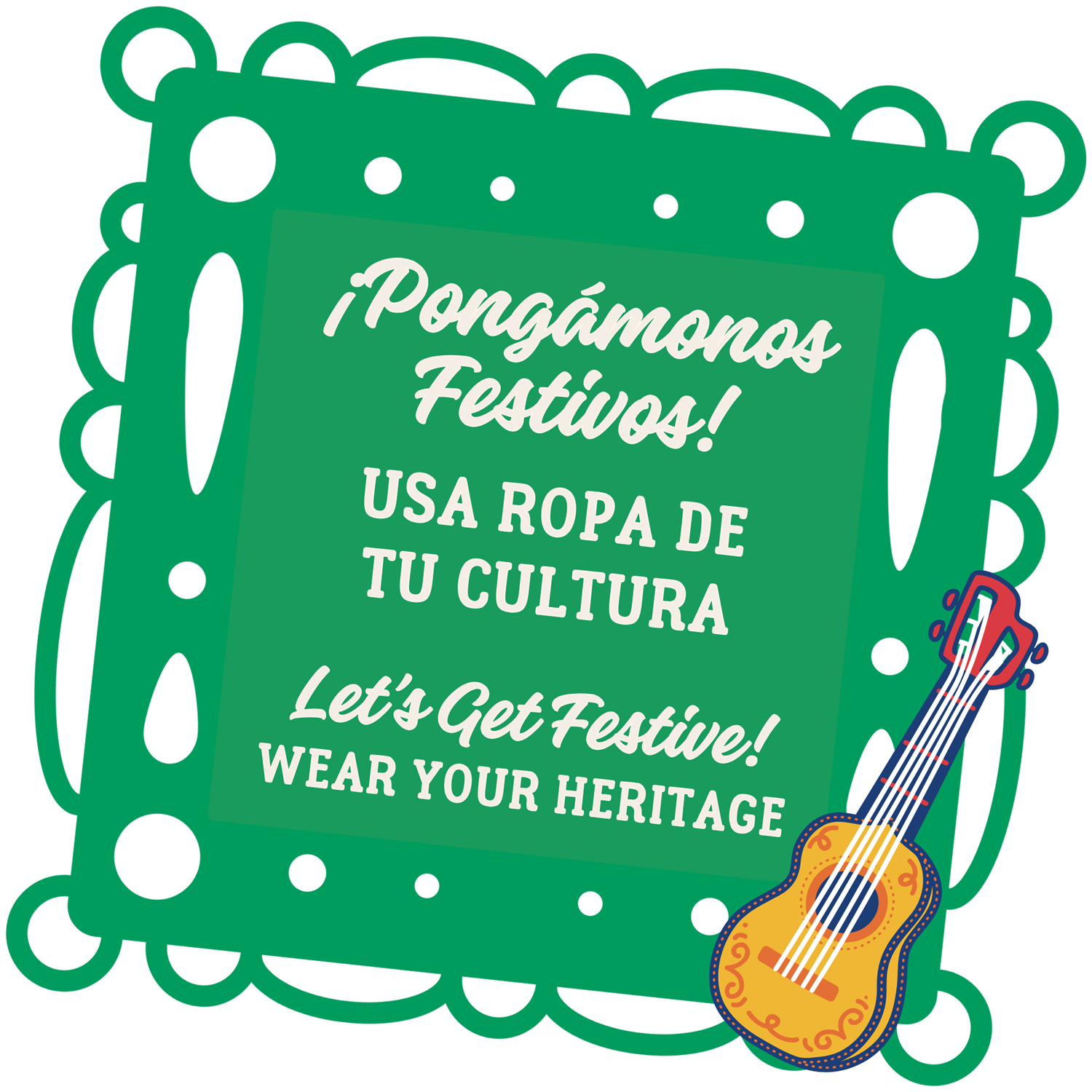 Let's get festive! Wear your heritage
